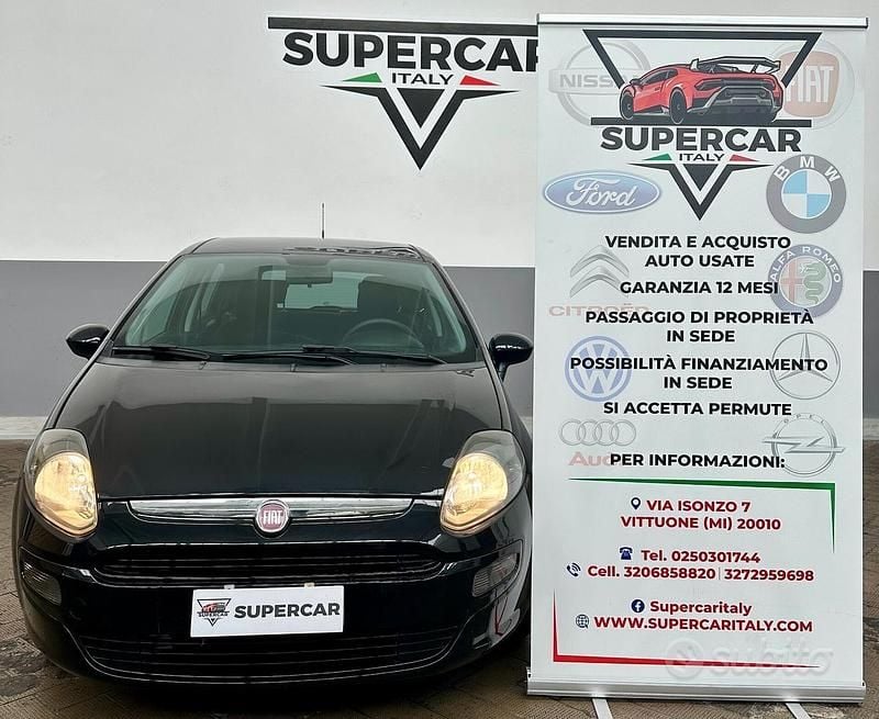 Usata Fiat Punto Evo 2012 Grigio Utilitaria