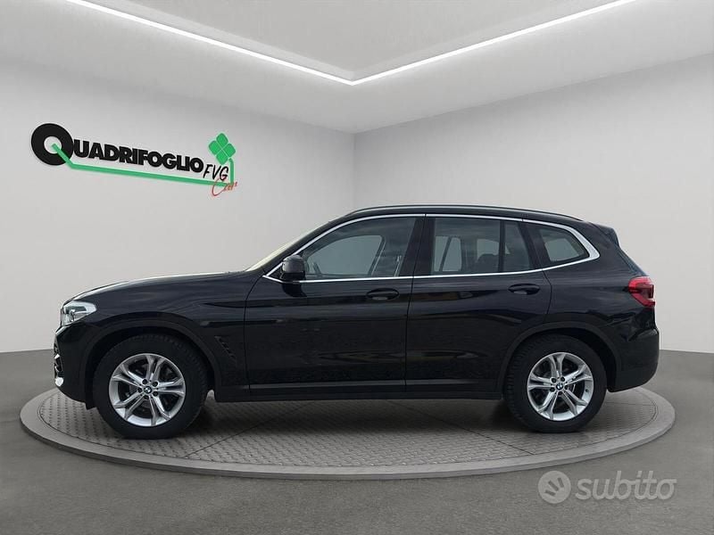 Usata BMW X3 Advantage 190 CV (139 kW) 2019 Nero SUV
