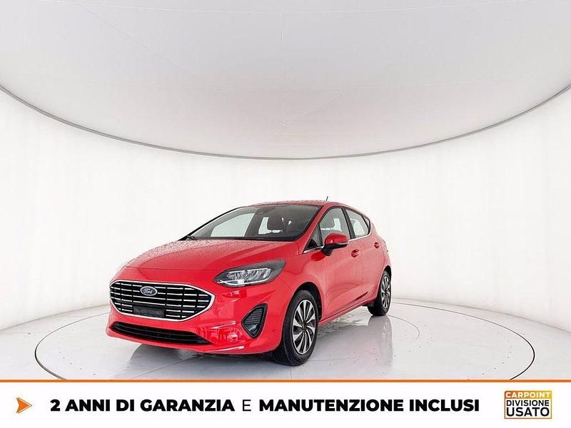 Usata Ford Fiesta Titanium 125 CV (91 kW) 2022 Rosso Berlina