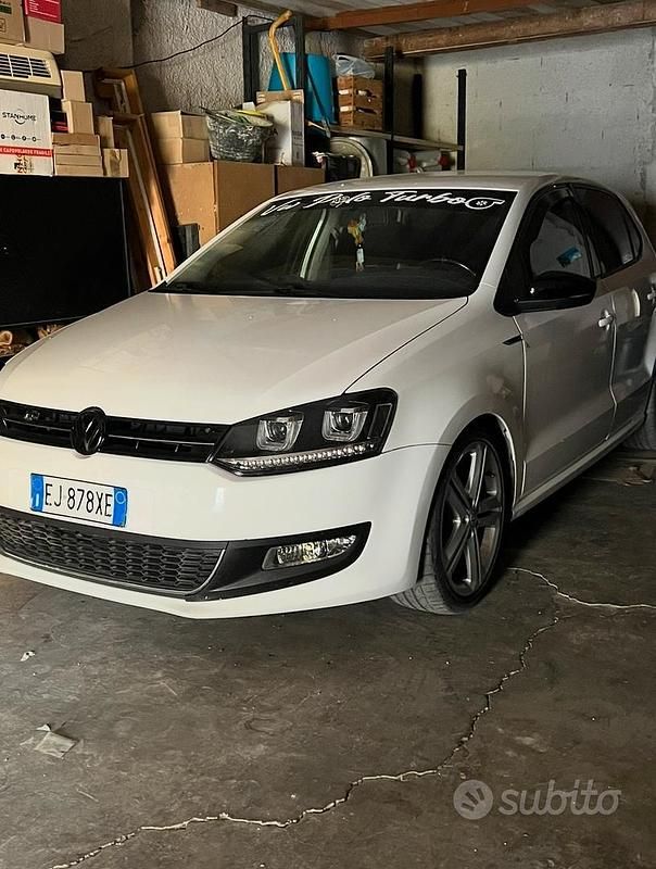 Usata VW Polo 90 CV (66 kW) 2011 Bianco Utilitaria