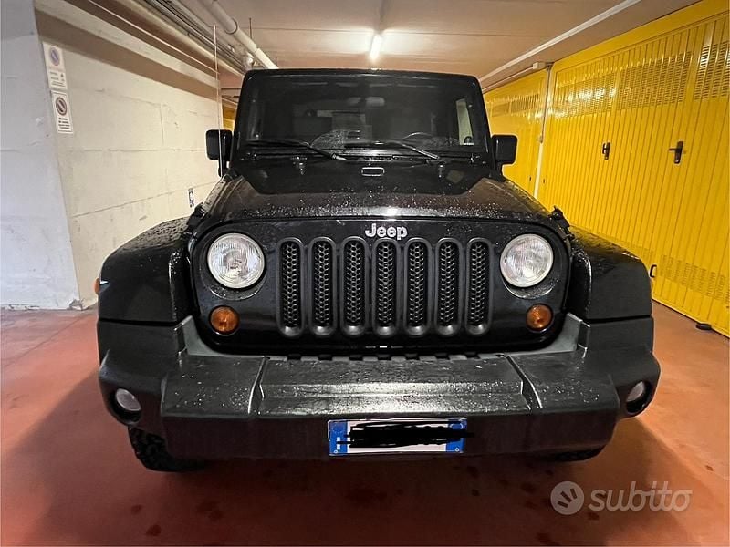 Usata Jeep Wrangler 177 CV (130 kW) 2007 Nero SUV