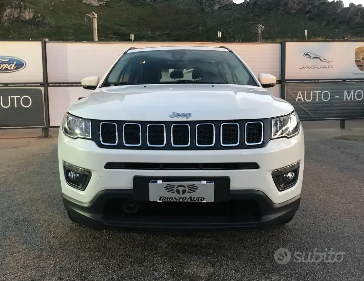 Usata Jeep Compass 140 CV (102 kW) 2019 Bianco SUV