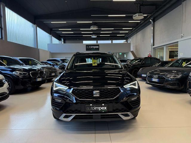 Usata Seat Ateca 150 CV (110 kW) 2021 Nero SUV