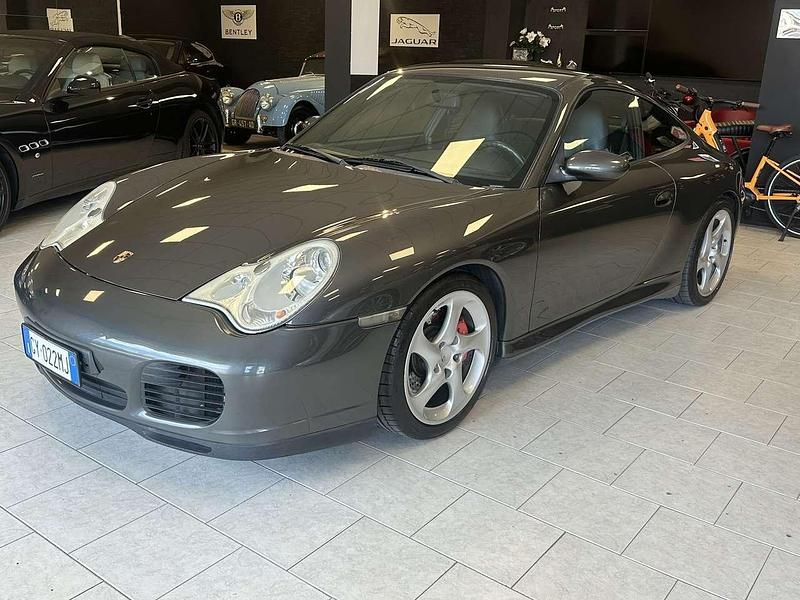 Usata Porsche 996 320 CV (235 kW) 2002 Grigio scuro met. Coupé