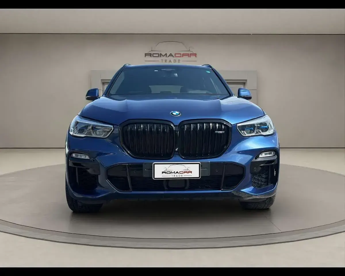 Usata BMW X5 M M Sport 530 CV (389 kW) 2021 Blu SUV