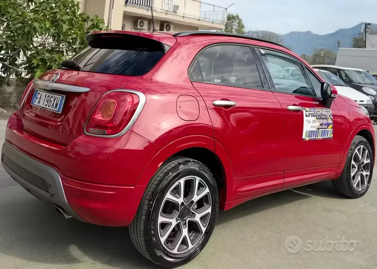 Usado Fiat 500X Cross 120 HP (88 kW) 2015 Vermelho SUV