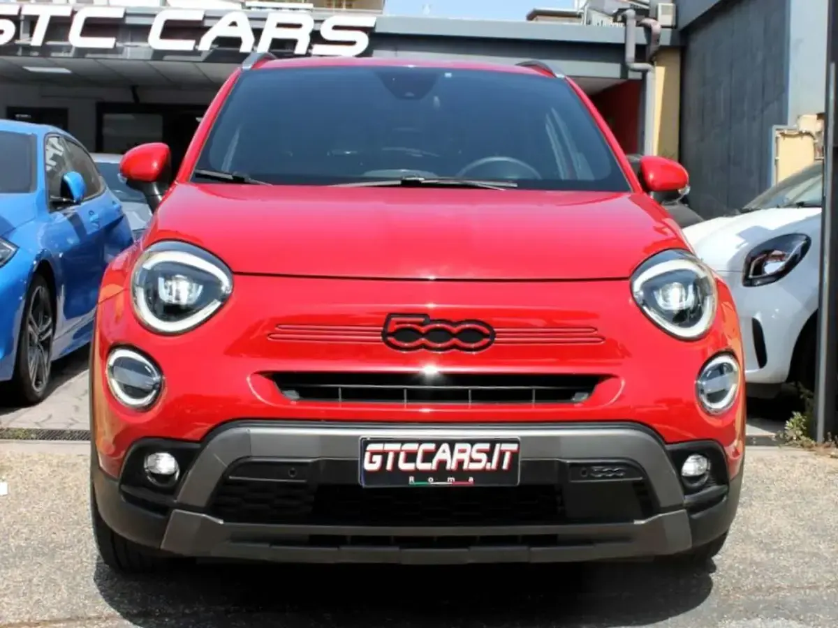 Usata Fiat 500X Red 131 CV (96 kW) 2022 Rosso SUV