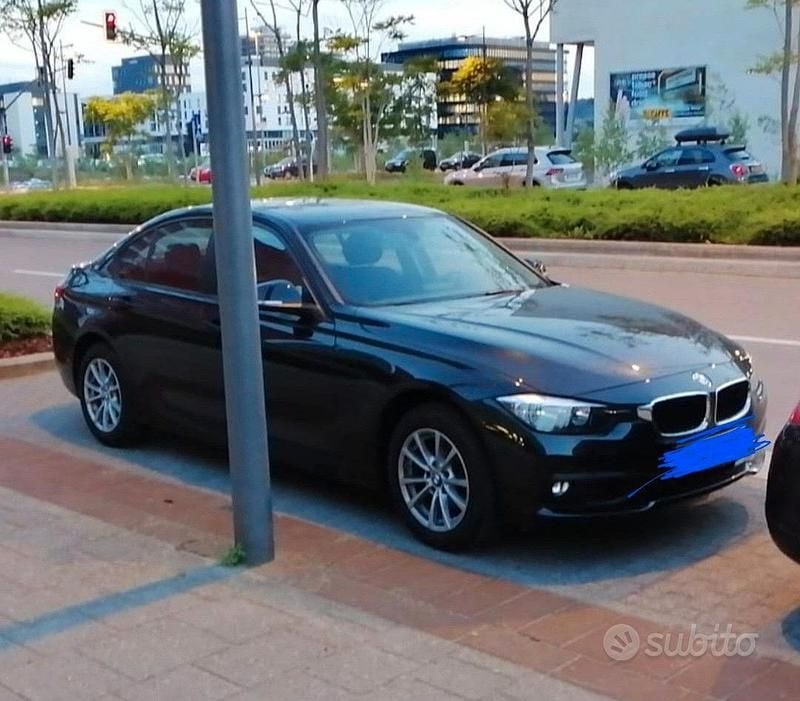 Usata BMW 316 Advantage 116 CV (85 kW) 2017 Nero Berlina