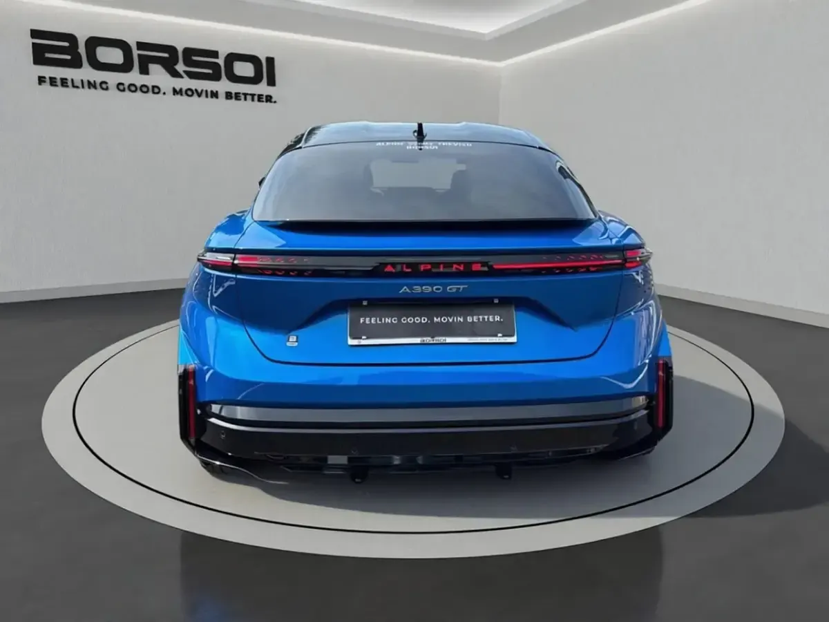Nuova Alpine A390 2026 Bleu alpine vision SUV