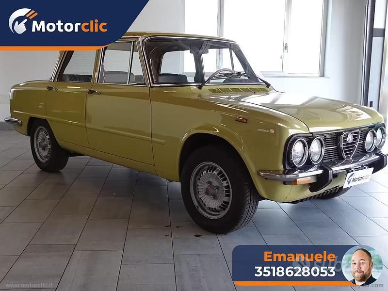 Usata Alfa Romeo Giulia Super 88 CV (64 kW) 1975 Beige Berlina