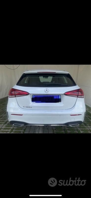 Usata Mercedes A180 Premium 116 CV (85 kW) 2019 Bianco Berlina