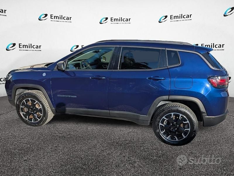 Usata Jeep Compass Trailhawk 179 CV (131 kW) 2021 Blu SUV