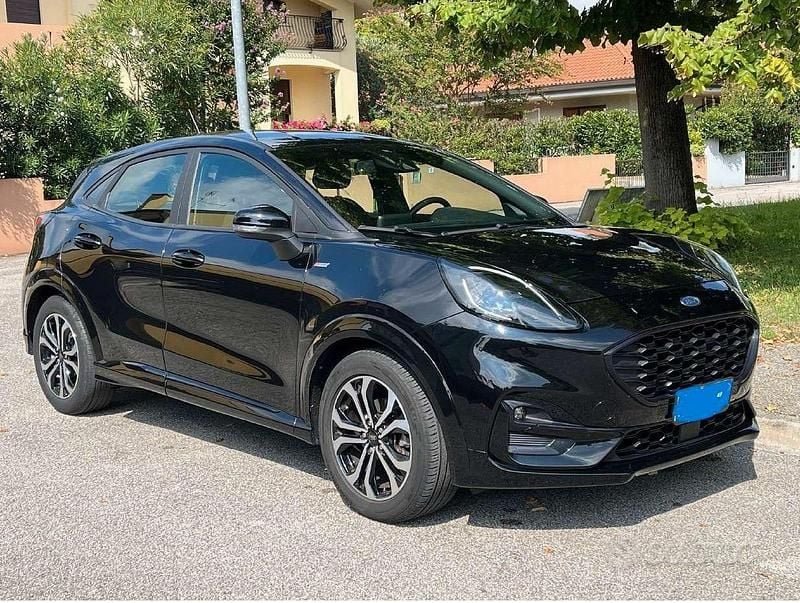 Usata Ford Puma ST-Line 120 CV (88 kW) 2022 Nero Berlina