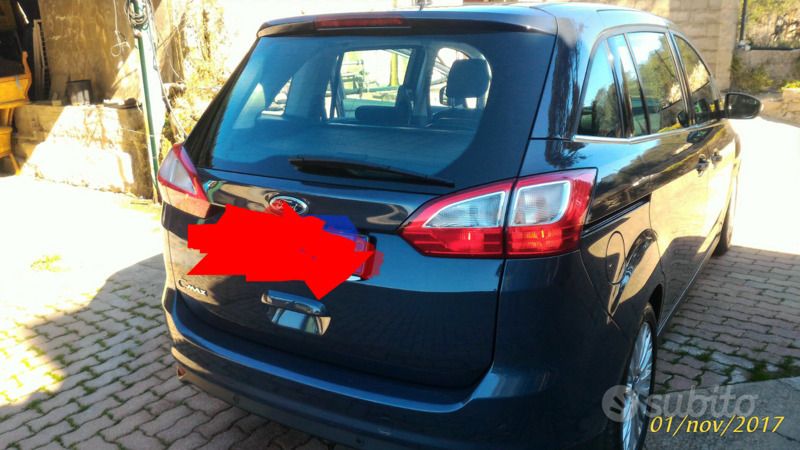 Usata Ford C-MAX 163 CV (119 kW) 2013 Grigio Monovolume