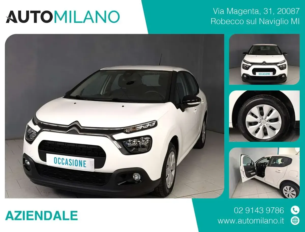 Usata Citroën C3 Business Class 83 CV (61 kW) 2020 Utilitaria