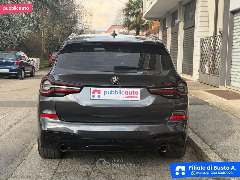 Usata BMW X3 M Sport 190 CV (139 kW) 2018 Grigio SUV