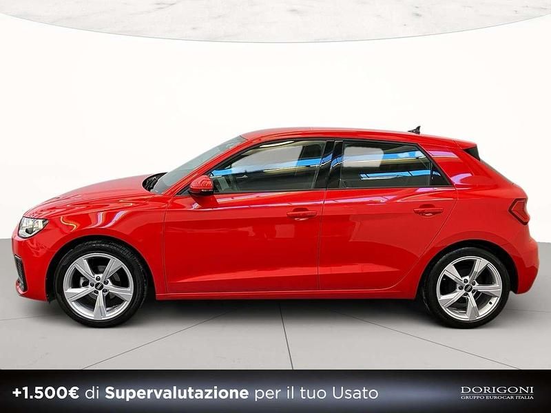 Usata Audi A1 Sportback 95 CV (69 kW) 2023 Rosso misano perlato Utilitaria