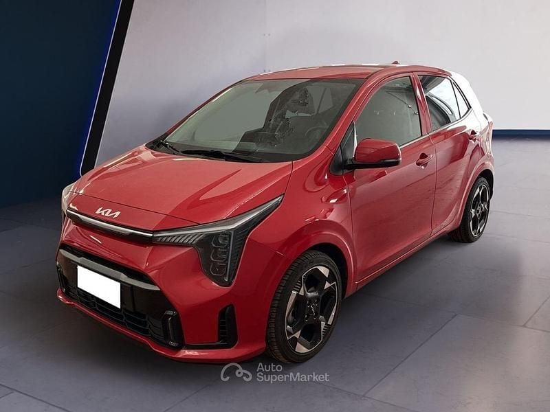 Usata Kia Picanto GT-Line 79 CV (58 kW) 2025 Rosso Utilitaria