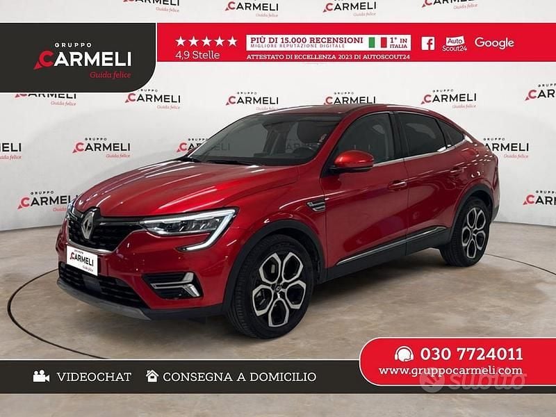 Usata Renault Arkana Intens 145 CV (106 kW) 2022 Rosso SUV