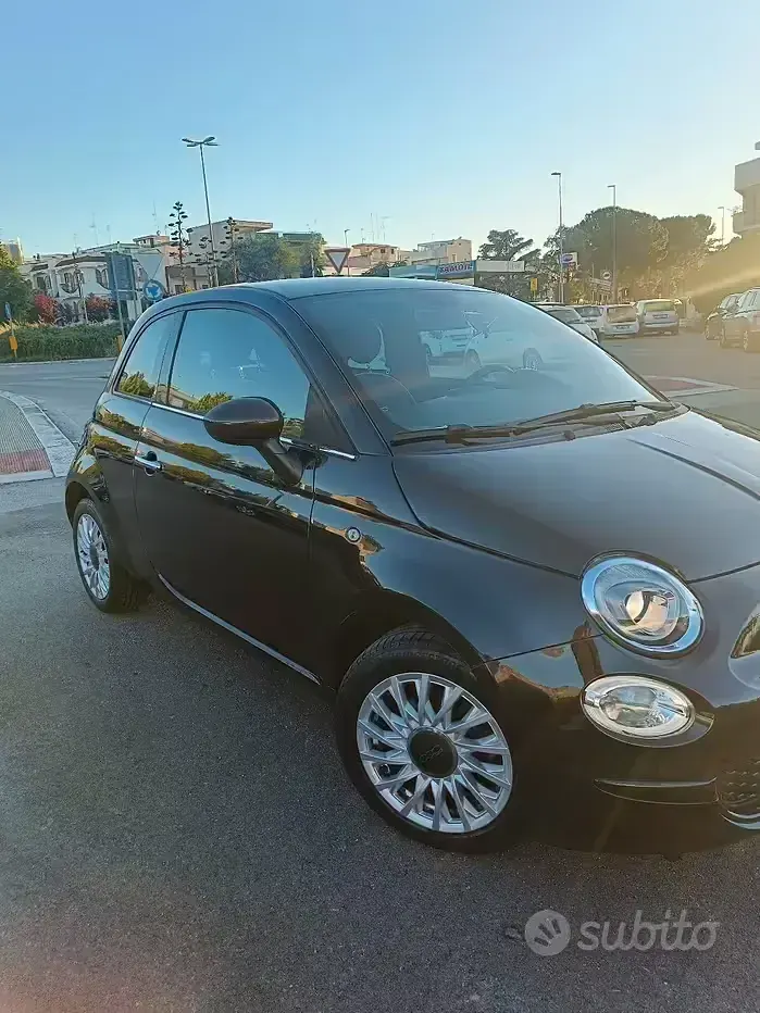 Usata Fiat 500 69 CV (50 kW) 2020 Nero Utilitaria