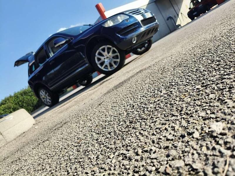Usata VW Touareg Exclusive 240 CV (176 kW) 2008 Blu SUV