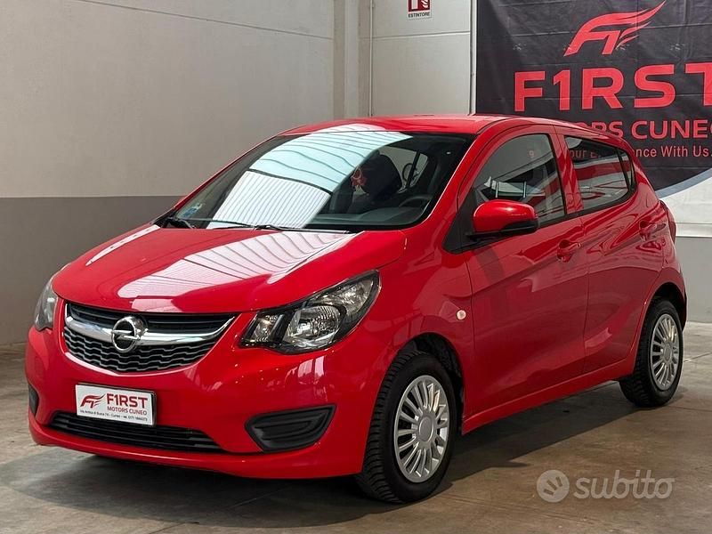 Usata Opel Karl S 75 CV (55 kW) 2016 Rosso Utilitaria