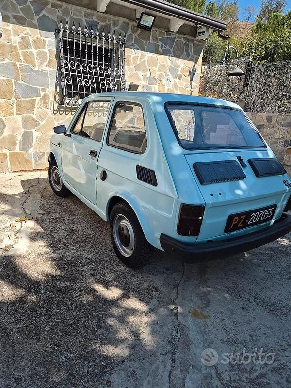 Usata Fiat 126 1985 Blu Utilitaria
