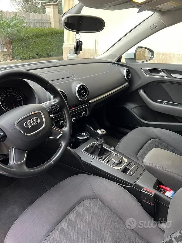 Usata Audi A3 Attraction 2014 Bianco Berlina