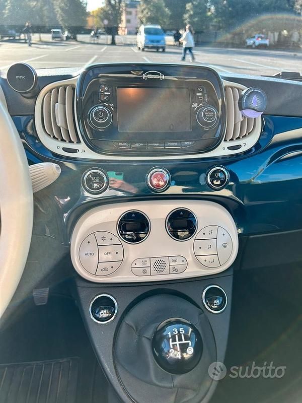 Usata Fiat 500 2018 Blu Utilitaria