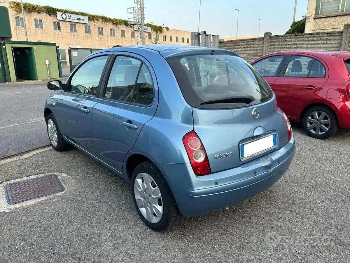 Usata Nissan Micra 80 CV (58 kW) 2008 Azzurro Berlina