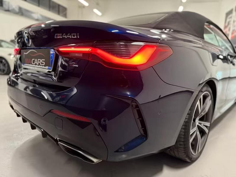 Usata BMW 440 Cabriolet M Sport 373 CV (274 kW) 2021 Blu Cabrio