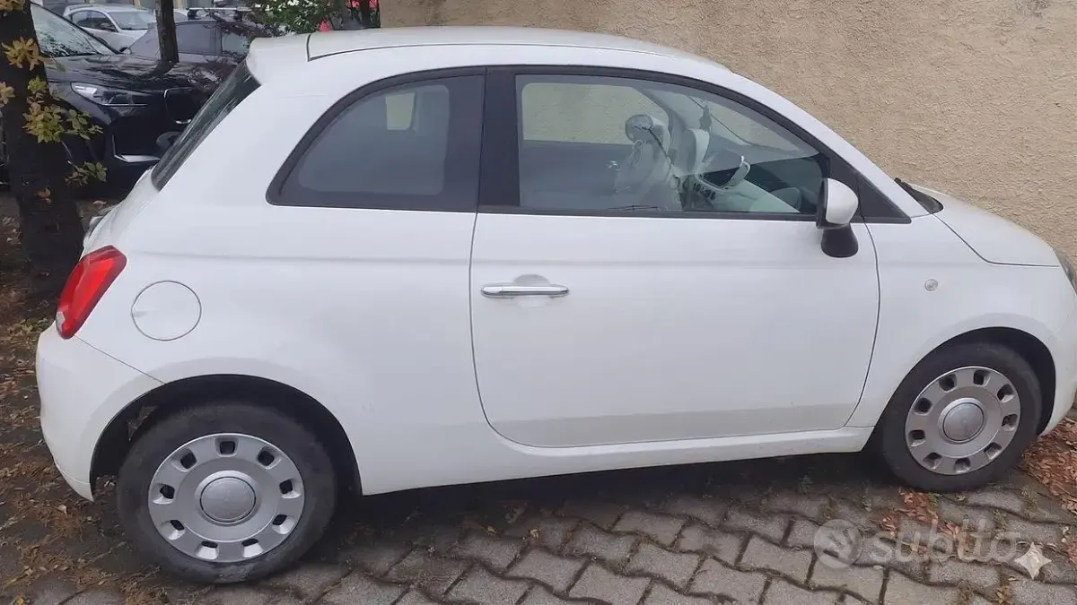 Usata Fiat 500 95 CV (69 kW) 2017 Bianco Berlina