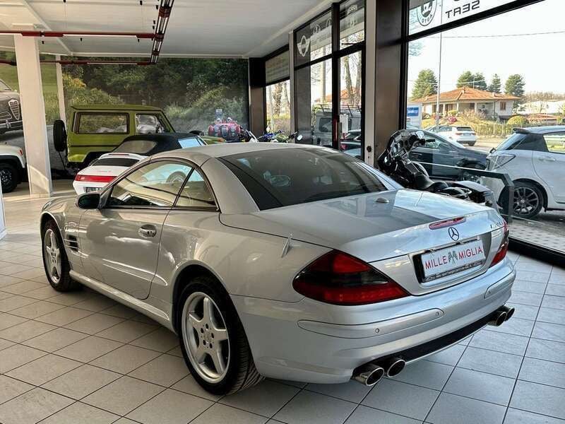 Usata Mercedes SL55 AMG AMG 517 CV (380 kW) 2006 Argento Cabrio