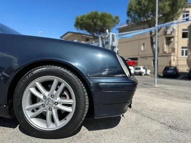 Usata Mercedes CLK200 Avantgarde 191 CV (140 kW) 1999 Blu Coupé