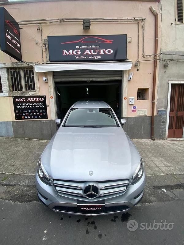 Usata Mercedes GLC250 Exclusive 203 CV (149 kW) 2017 Grigio SUV