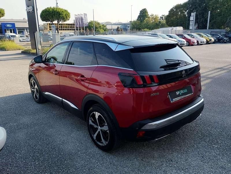 Usata Peugeot 3008 GT-line 131 CV (96 kW) 2020 Rosso SUV