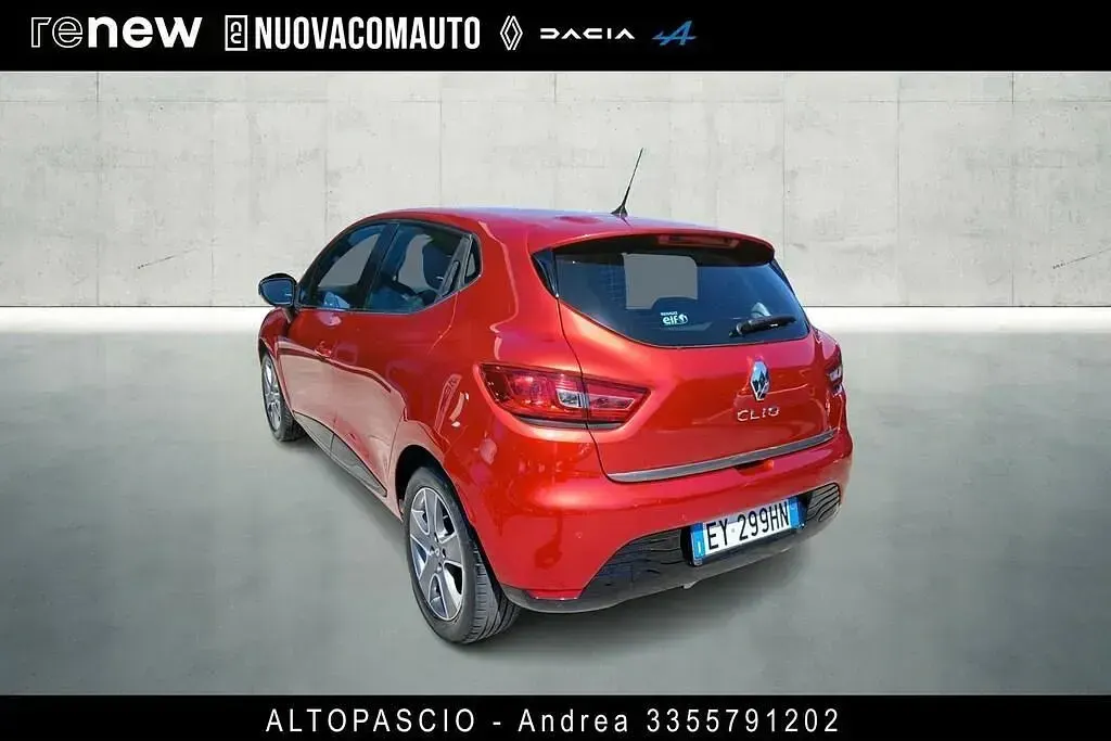 Usata Renault Clio IV 73 CV (53 kW) 2015 Rosso Berlina