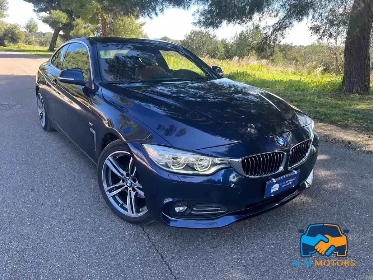 Usata BMW 420 Luxury Line 183 CV (134 kW) 2013 Viola Coupé