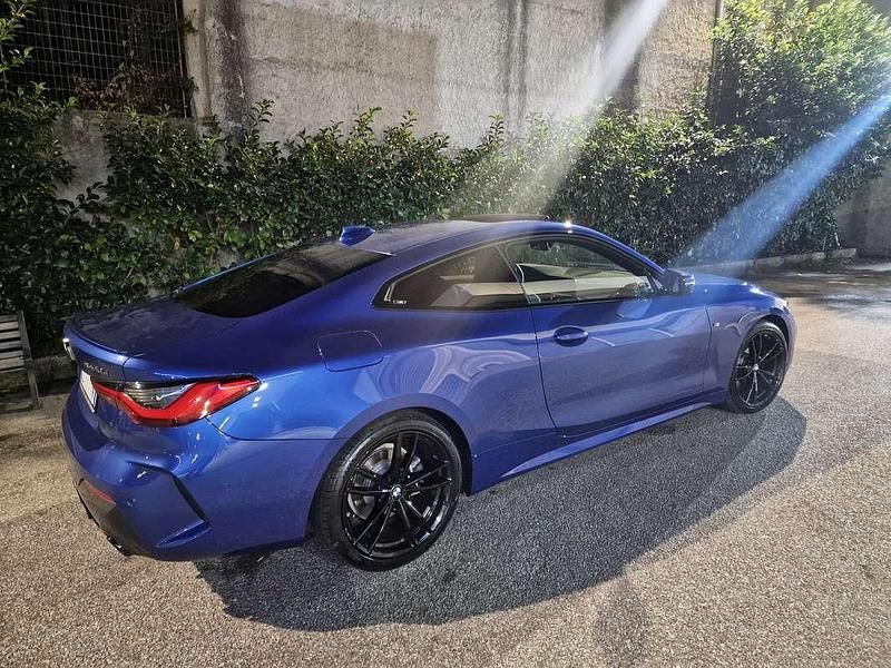 Usata BMW 420 M Sport 190 CV (139 kW) 2022 Blu/azzurro Coupé