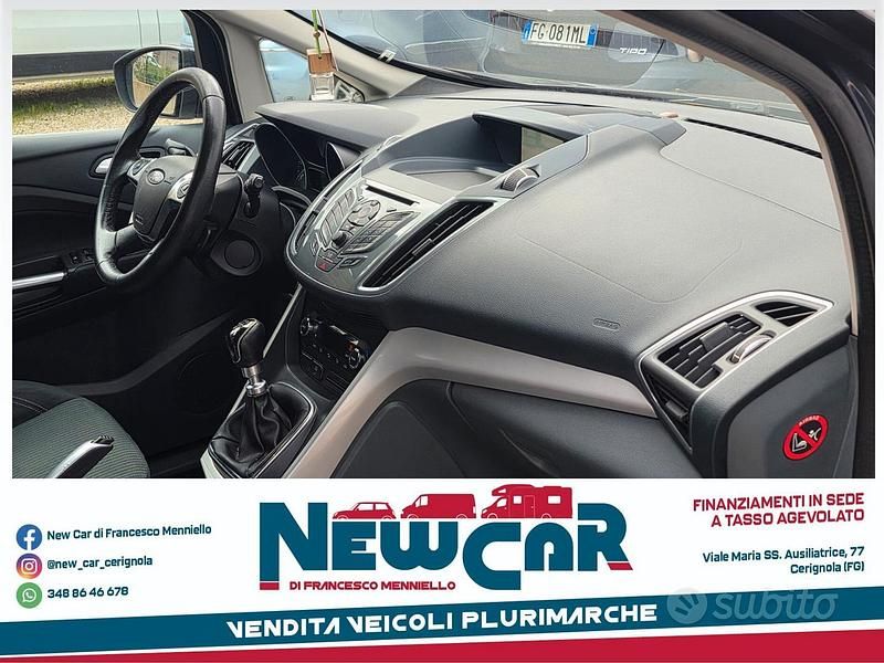 Usata Ford C-MAX Titanium 115 CV (84 kW) 2011 Blu Monovolume
