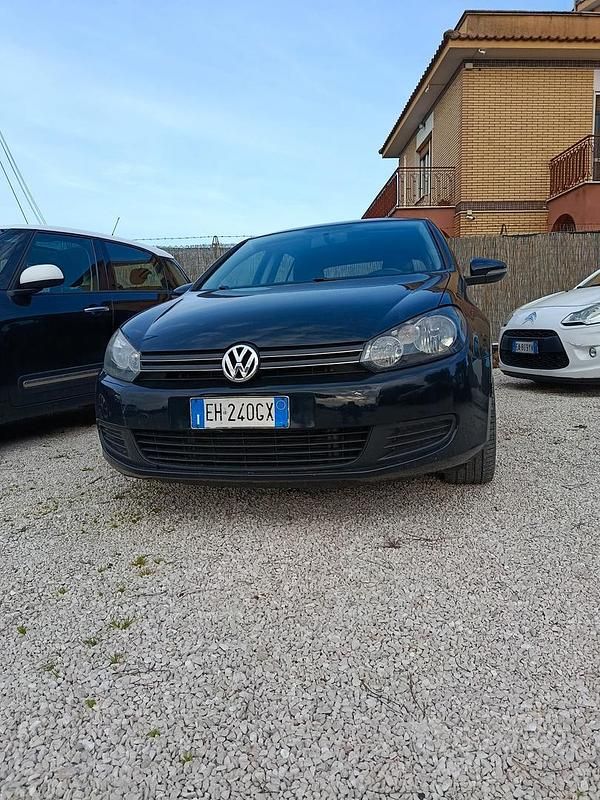 Usata VW Golf VI 2010 Nero Utilitaria