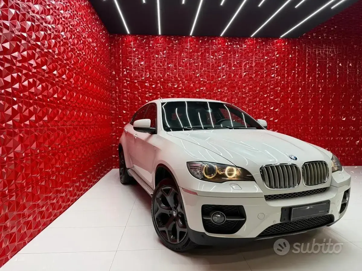 Begagnad BMW X6 Efficient Dynamics 306 HK (225 kW) 2010 Vit SUV