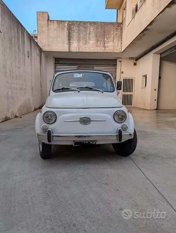 Usata Fiat 500 1960 Bianco Utilitaria