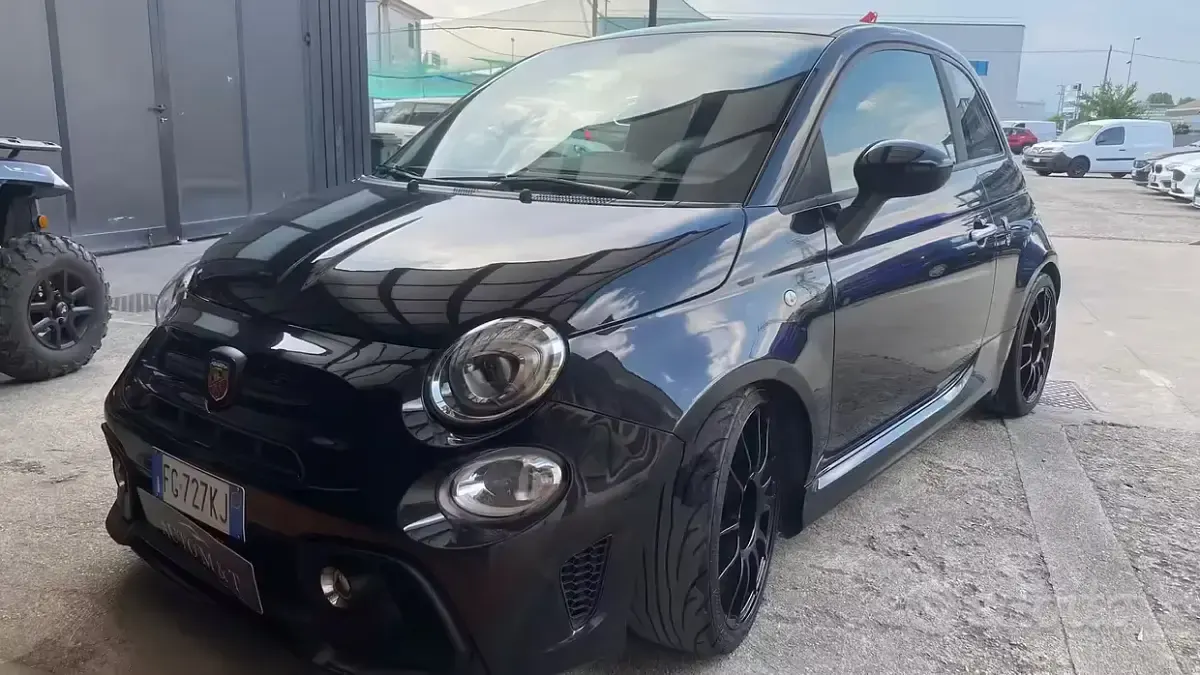 Usata Abarth 595 145 CV (106 kW) 2016 Nero Berlina
