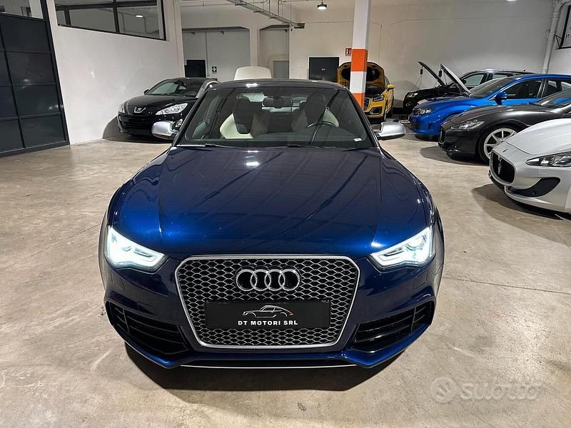 Usata Audi RS5 Exclusive 450 CV (330 kW) 2012 Blu/azzurro Coupé