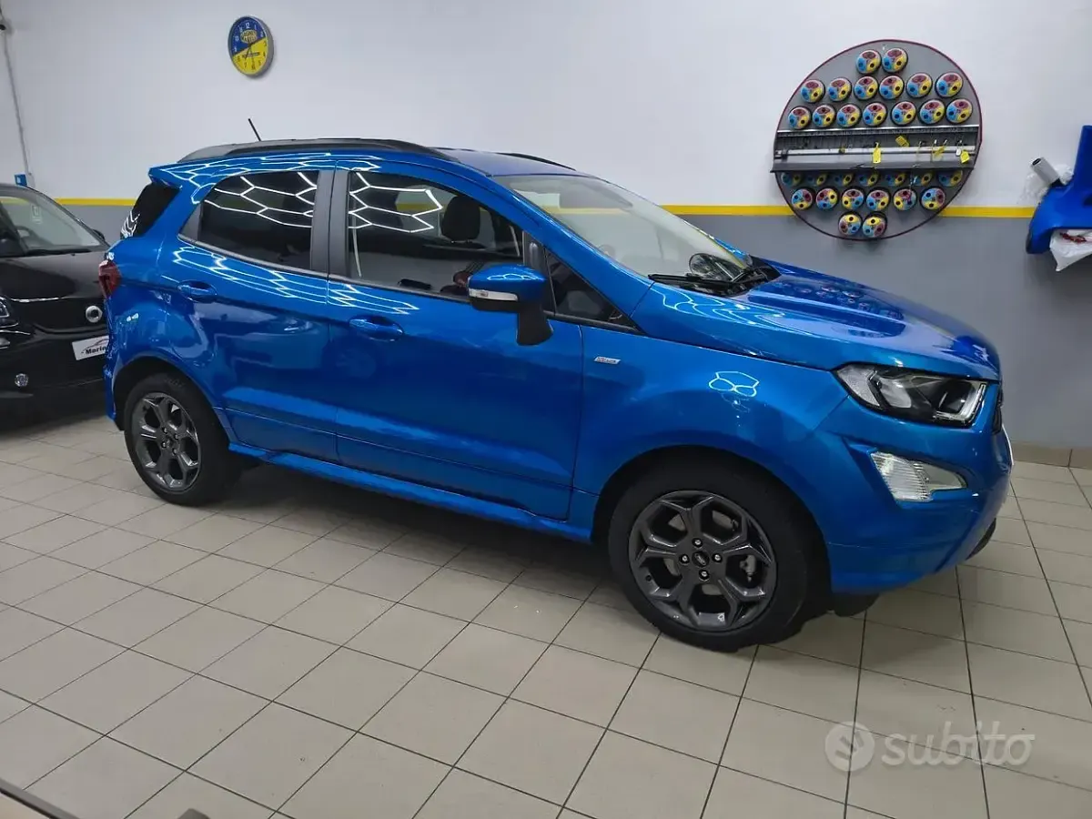 Usata Ford Ecosport ST 125 CV (91 kW) 2021 Blu SUV