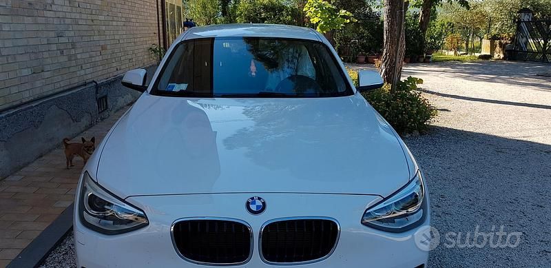 Usata BMW 116 Sport Line 116 CV (85 kW) 2012 Bianco Utilitaria
