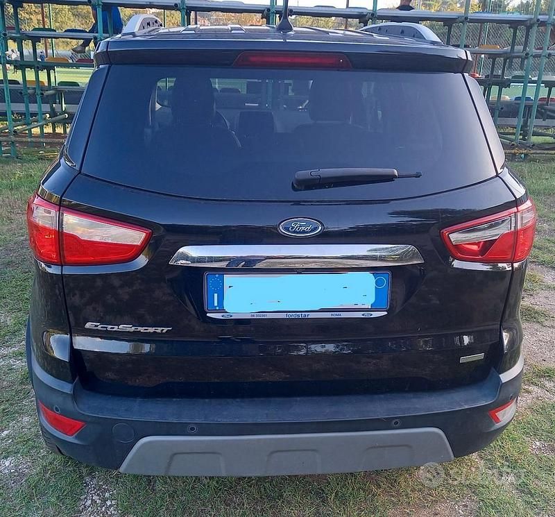 Usata Ford Ecosport Titanium 99 CV (72 kW) 2018 Nero SUV