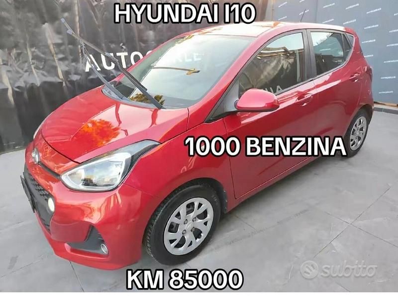 Rosso Usata 2017 Hyundai i10 Due volumi | 7400 € (Buon prezzo) - Immagine 1/4