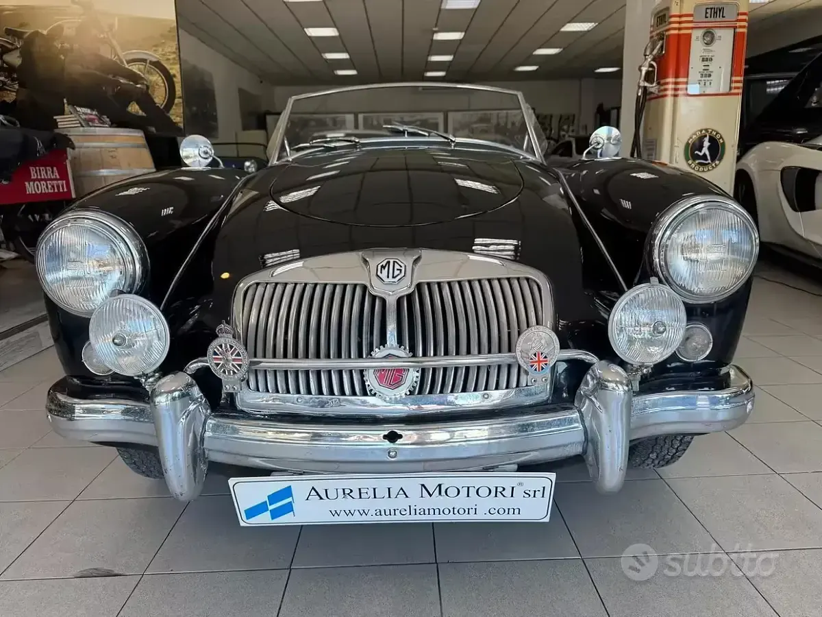 Usata MG A 107 CV (78 kW) 1950 Nero Cabrio